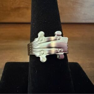 Guitar Spoon Ring Size 7.5